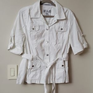 Button up cotton blouse